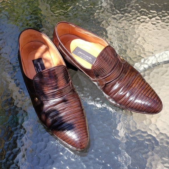 Pierre Cardin Other - Pierre Cardin vintage Lizard Loafers